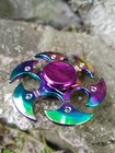 Rainbow Metal Fidget Spinner Toys Kids Adults Adhd Edc Boys Girls              