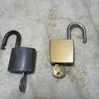  2 Vintage  Locks With Key 1 Yale Lock And Corbin Cabinet Lock 