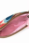 Coach Satin Cosmetic Pouch Fragrance Makeup Bag Multicolor