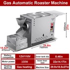 Outdoor Gas Coffee Nut Roaster Peanut Frying Machine Commercial Nut Roasting110v