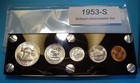 1953-s Mint Silver Set U s  Coins Lustrous Choice To Gem Brilliant Uncirculated