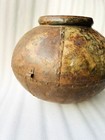 Antique Heavy Iron Hand Forged Big Water Storage Pot Old Iron Kitchenware Pot
