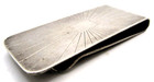 Sterling Silver Seagram s 7 Crown Blended Whiskey Promotional Money Clip