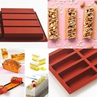 Silicone Chocolate Bar Mold Multifunctional Molds For Baking 8-cavities Special