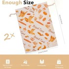  Beeswax Bread Bags For Sourdough xl 16 9  12 9 Inches Bees Wax Bread Yellow