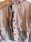 Unionbay Women s Utility Jacket Hooded Button Front Pockets Pink Size S