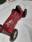Vintage Roy Cox Thimble Drome Champion Tether Race Car   5 Red  Car