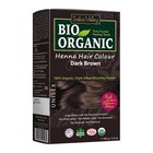 Pack Of 2 Indus Valley Bio Organic Dark Brown Henna Hair Colour 100 Gm Each