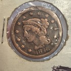 Us Large Cent Lot 8 Coronet Braided Hair Varieties