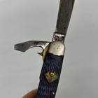Vintage Camillus Cub Scout Bsa 3 Blade Pocket Knife New York Usa