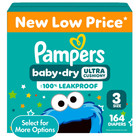 Pampers Baby Dry Ultra Baby Diapers Size 3  164 Count