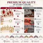 Crystal Crown Tiara For Women - Rhinestone Headband Bridal Hair Accessory