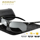 Aluminum Hd Polarized Photochromic Sunglasses Men Sports Driving Uv400 Glasses
