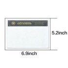 10pcs 100 Dollars Gold Foil Banknotes Art Plastic Money With Plastic Case
