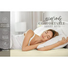 4 Pieces Bed In A Bag Sheet Set Full Navy Blue