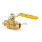  10  1 2  Sweat  cxc  Brass Ball Valves Full Port  Shut-off Valve  600psi Wog