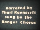  song Of The National Parks  Disneyland Song 8mm Film Reel Home Movie