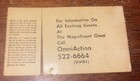 Zz Top 1975 Concert Ticket Stub The Omni Atlanta Georgia - Htf 