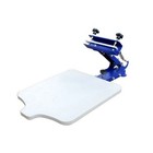 Table-board Single Color Screen T-shirt Printing Press Machine With Fixed Pallet