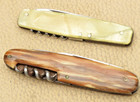 Vintage Solingen Bartender s Or Corkscrew Pocket Knives - Lot Of Two Knives