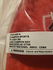 Champion Sports 10 Inch Playground Ball  Red