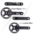 Mtb Mountain Bike Single Speed Square Taper Crankset -170mm Cranksets Bicycle   