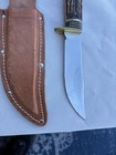 Vintage Western Usa Rare Model S-h66 Fixed Blade Hunting Knife W original Sheath