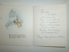 Vtg Christmas Card White Church Tower Bells Ring Snow Everywhere