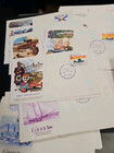 Canada Fdc Lot Of 33 late 70 s not Addressed with Cachet ships fauna And Other