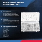 50456a Spring Assortment Set  200 Piece  Extension And Compression Springs Ki   