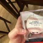 Signed Original Official Major League Baseball  mlb  Ball W  Display Case