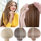 100  Real Natural As Human Invisible Wire In Hair Extensions One Piece   Ring Us