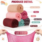 6 Pcs 15 8x59 Inch Newborn Baby Stretch Wraps 6 Colors Photography Props