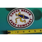 Vtg Cocoa Beach Surf Co  Florida Surfboards Surf Fusion Vintage Surfing Sticker
