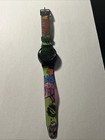 Vtg Goosebumps Watch 90s Nelsonic Rl Stein Curly Skeleton Wristwatch Not Tested