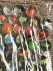 Assorted Glass Toy Marbles Lot  Mixed Colors  With Some Shooters