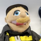 Melissa   Doug Police Officer   Fireman Firefighter Hand Puppet Lot Of 2