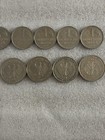 Lot Of German Marks  11 Coins Total  