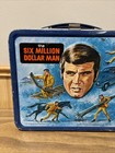Vintage Six Million Dollar Man Lunchbox With Thermos Aladdin Industries 1974
