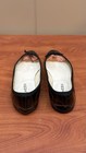 Repetto Cendrillon Ad Black Patent Leather Bow Ballet Flats Eu 39 5 Us 9