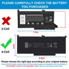 50 Lot F3ygt Battery For Dell Latitude 12 13 14 E7280 E7480 7480 7390 7490 7380