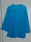 Faded Glory Turquoise Top Sz 26 28