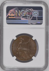 1913 Great Britain Penny Ngc Certified Coin Ms 63 Bn