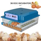 36 Eggs Fully Automatic Incubator Intelligent Chicken Duck Goose Egg Hatcher Us