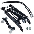 L-shaped Mini Excavator Attachment Hydraulic Clip Thumb For 1-2 Ton Digger