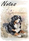 Bernese Mountain Dog Notebook notepad   Small Image On Each Page By Starprint