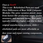 Mercedes W164 Ml350 R350 Rear Sam Module Control Unit Signal Acquisition Oem