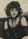 Vintage Gothic Woman Portrait Dark Glamour 4x6 Photo
