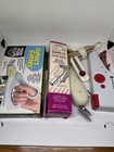 Large Lot Of Vintage Sewing Notions Electrics Cutters Ribbon Fabric Buttons 7lbs