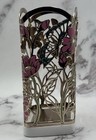 Bath   Body Works Butterflies In The Garden Metal Foaming Soap Holder Sleeve New